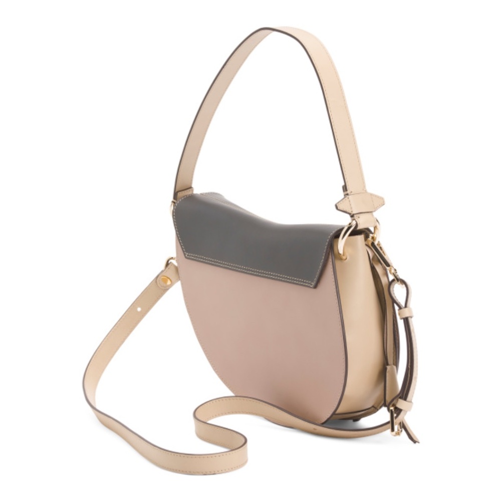 BOLDRINI Made In Italy Leather Saddle Bag - Picture 4 of 4